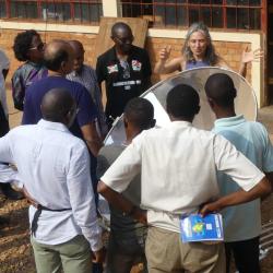 V2SDF Project equips Teachers from three schools with industrial-scale solar cooker manufacturing skills.