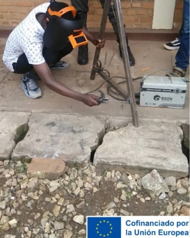 Day 4 Training at LTCR Mushasha: Practical Welding Session